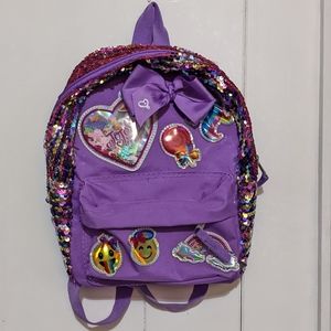 Jojo Siwa. Mini sequin backpack